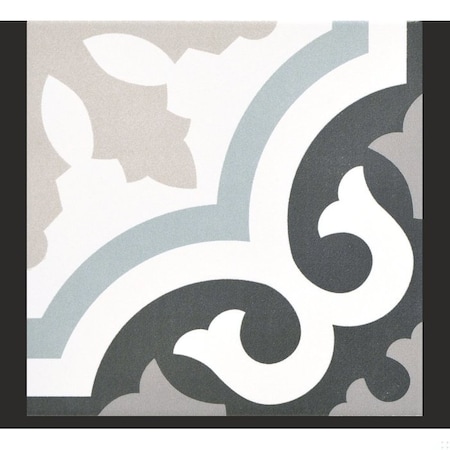 Andova Tiles SAMPLE-Monbleu Glorisar 8-in. Patterned Look Matte Porcelain Floor & Wall Tile SAM-ANDMON1408