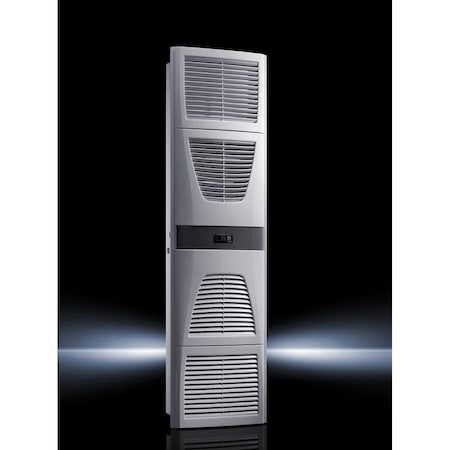 Rittal Wall-Mounted Cooling Unit Slimline Sidemtg Comfort Contr Ral7035 Nanocoated Conden 3366505