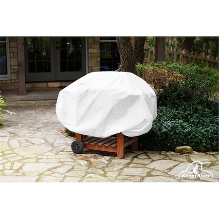 Koverroos Weathermax X-Large Barbecue Cover No. 2- White - 23 D x 66 W x 40 H in. 13064