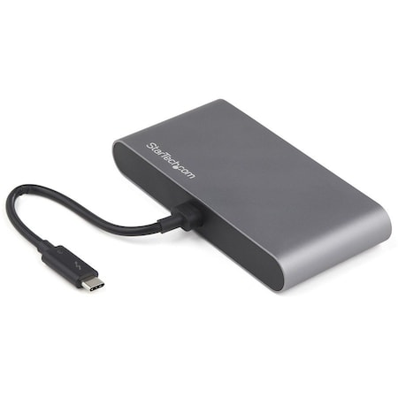 Startech.Com THUNDERBOLT 3 MINI DOCK - 40GB VIDEO & DATA/DUAL MONITOR DISPLAYPORT 4K 60HZ/1X TB3DKM2DPL