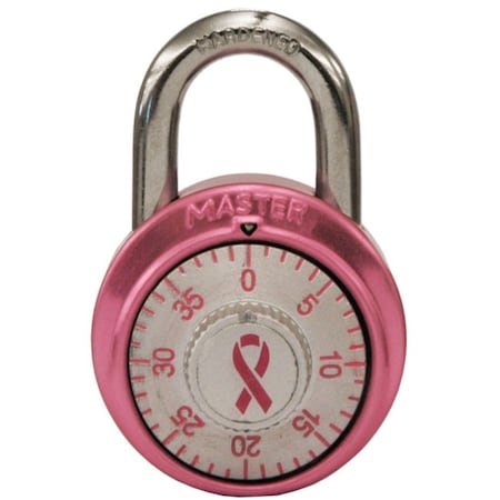 Master Lock 2 in. H X 1-7/8 in. W Steel 3-Dial Combination Combination Padlock 1530DPNK