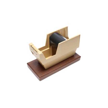 Scotch Handheld Tape Dispenser with Weighted Base, 2 in Max. Tape Width, 3 in Tape Core Dia, Plastic, Putty P52W