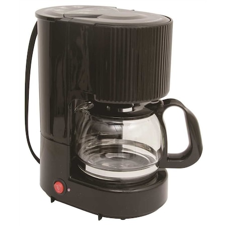 Rdi-Usa -USA 4-cup coffee maker with carafe in black COFF-MK4