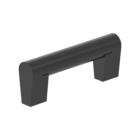 Amerock Composite 3 inch (76mm) Center-to-Center Matte Black Cabinet Pull, 25PK 25VMP37140MB