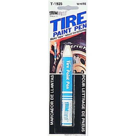 Trimbrite TIRE MARKER White T1925