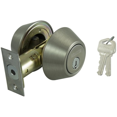Prosource Keypad Lever Set, 3 Grade, Satin Nickel, 2-3/8 to 2-3/4 in Backset, KW1 Keyway DBP2V-PS