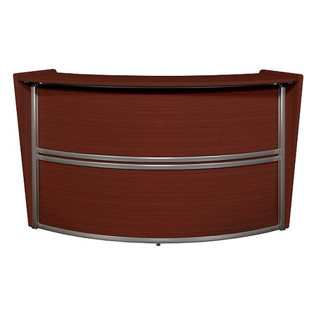 Regency Reception Desk, Steel Frame, 72 in W 77290MH