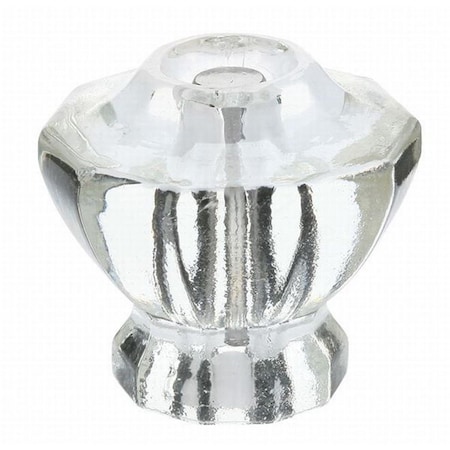 Patioplus 1.5 in. Astoria Clear Cabinet Knob, Clear PA3239997