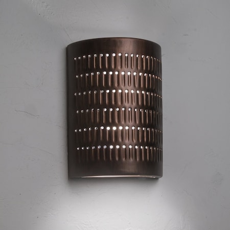 Luxury Lighting Zenia 13 in Tall Ceramic Outdoor Wall Light, Rubbed Copper Paint Finish, 2PK (2) 102-01-ACop-ud-7