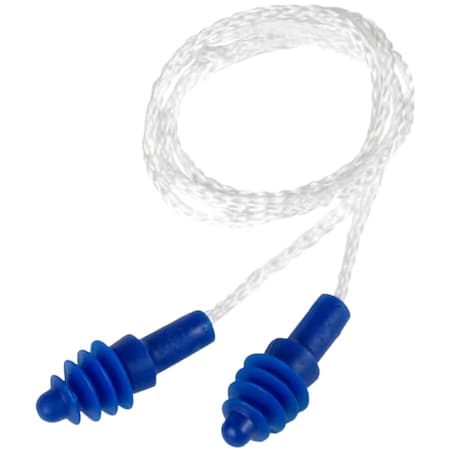 Honeywell Howard Leight Tapered Reusable TPE Corded Ear Plugs, NRR 27, 500PK AS-30W