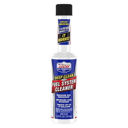Lucas Oil Deep Clean Gasoline Fuel Treatment 5.25 oz 10669