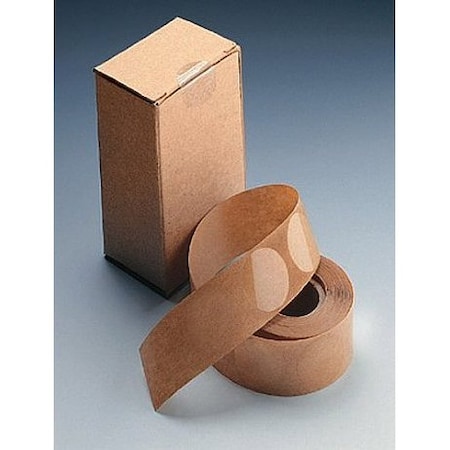 Bubblefast 5 Rolls of 500 2'' Clear Round Seals, 5PK CRS2-5