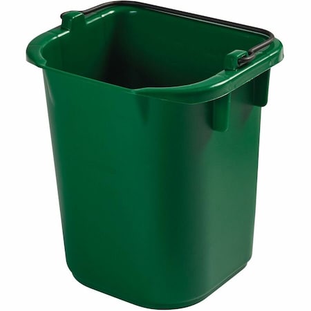 Rubbermaid Commercial Disinfecting Pail, 5 qt, Green 1857377