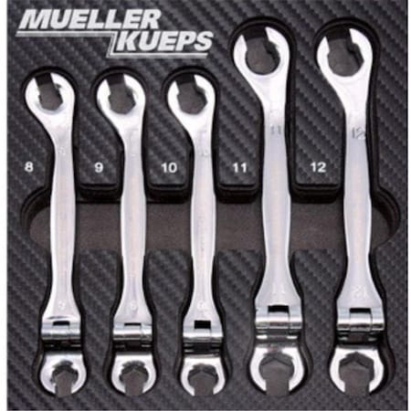 Mueller-Kueps Lp Line Wrench Kit with Joint, Chrome MU457705