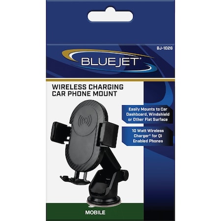Blue Jet Dashboard Black Universal Phone Mount Holder BJ-1026