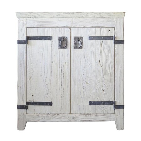 Native Trails Whitewash, Whitewash, 33 in H, 30 in W VNB300