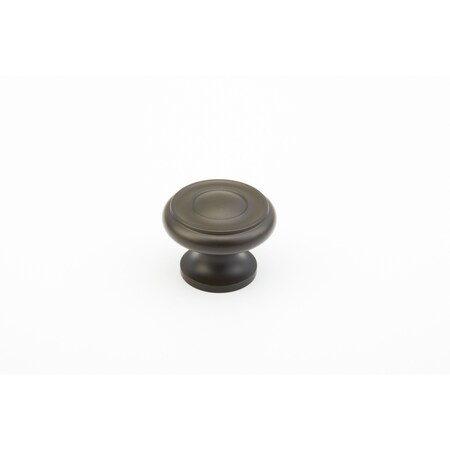 Schaub 1-1/4in Colonial Cabinet Knob Oil Rubbed Bronze Finish 703-10B
