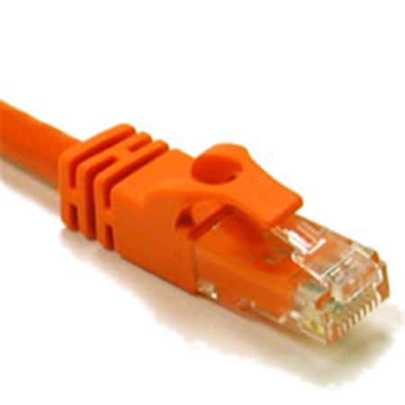 Fasttrack 1ft CAT 6 550Mhz SNAGLESS PATCH CABLE ORANGE FA633739
