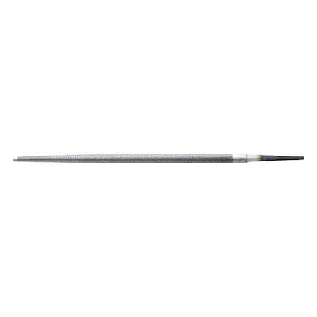 Crescent Nicholson File, 6In, Rnd 2Nd, Sgl Cut, Bx 11748NN