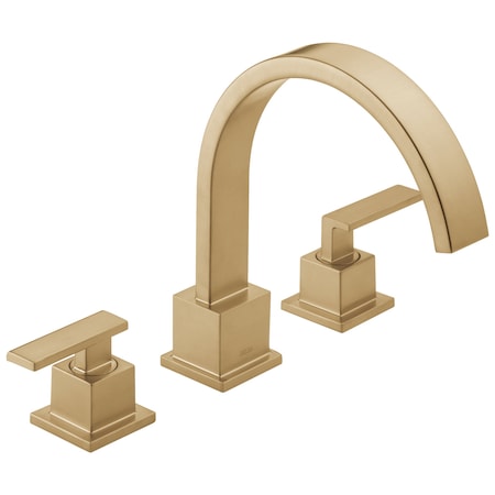Delta Vero Roman Tub Trim In Champagne Bronze T2753-CZ
