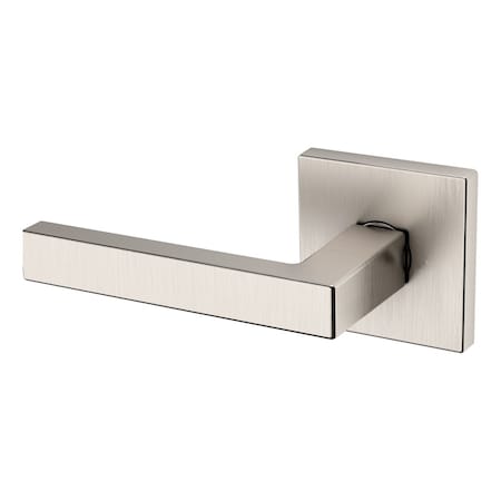 Baldwin Baldwin Preconfigured L023 Lever with R017 Rose Left Hand Half Dummy Lock Lifetime Satin L023056LDM