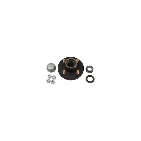 Uriah Products BT8 Spindle Replacement 4-Bolt Trailer Wheel Hub Kit UW000150