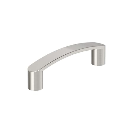 Amerock Rift 3 inch (76mm) Center-to-Center Satin Nickel Cabinet Pull, 10PK 10VMP36898G10