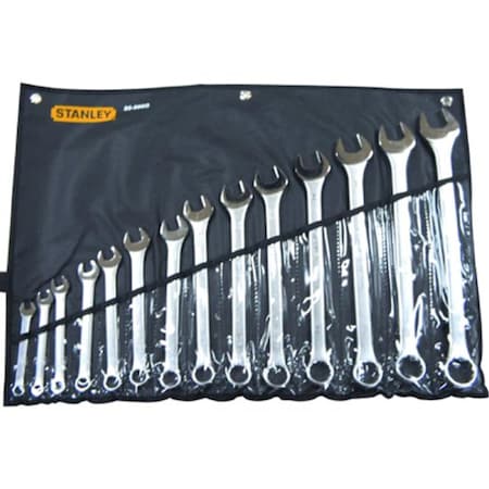 Stanley Stanley 85-990 14 Piece Satin Finish Combination Wrench Set, 12 Point 85-990