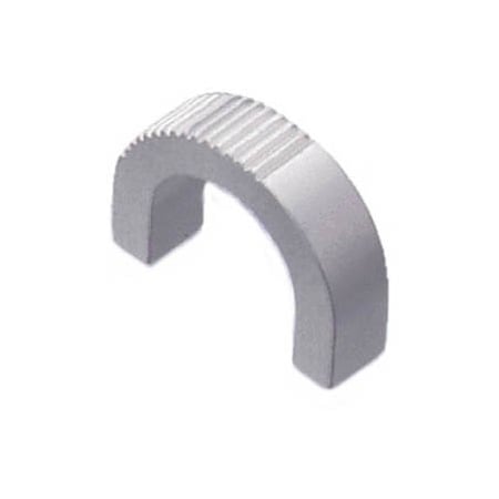 Southco Pull, Small Size, 8-32 Thread, Aluminum, Clear Anodized B4-10-103-11