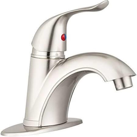 Bookazine Heavy Duty Single Lever Arc Faucet - Nickel TI3560455