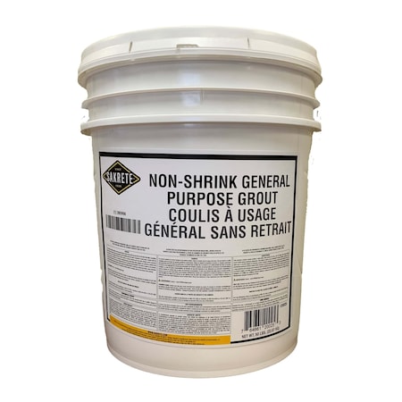 Sakrete Grout, Pail, Gray, Non-Shrink General Purpose 120025