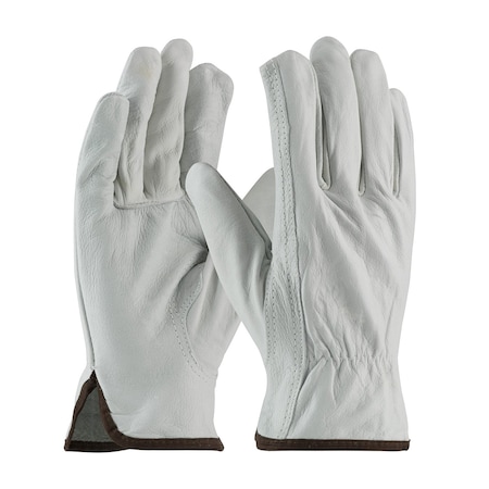 Pip Economy Grade Top Grain Cowhide Leather Drivers Glove, Keystone Thumb, 12PK 68-162/XXL