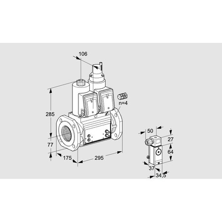 Honeywell Kromschroder VCS665F05NLWR3B/3-MM/4-2- KS88206637