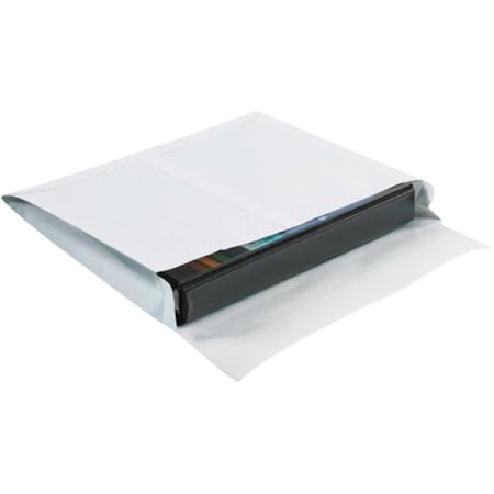 Box Packaging Ship-Lite Expandable Envelopes, Side Opening, 10inW x 15inL x 2inD, White, 100/Pack SLE10152WS