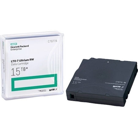 Hpe LTO-7 ULTRIUM 15TB RW DATA CARTRIDGE - LTO ULTRIUM CARTRIDGES PROVIDE RE C7977A