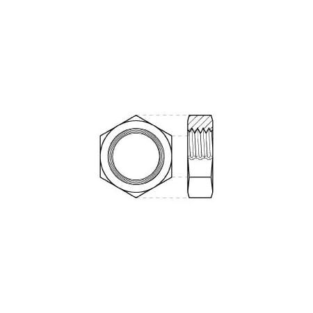Adaptall METRIC BULKHEAD NUT 16mm 5041-16