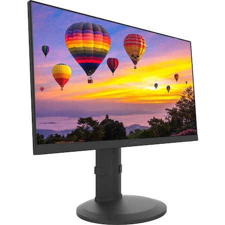 Planar PZN2410 24in monitor, black FHD IPS LED LCD, narrow bezel, VGA, HDMI, DP, speakers, USB Hub,  998-1443-00