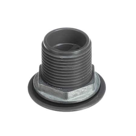 Krowne 1in Nps Nickel Plated Drain, 1-1/2in Length, Includes Locknut and Was 23-111