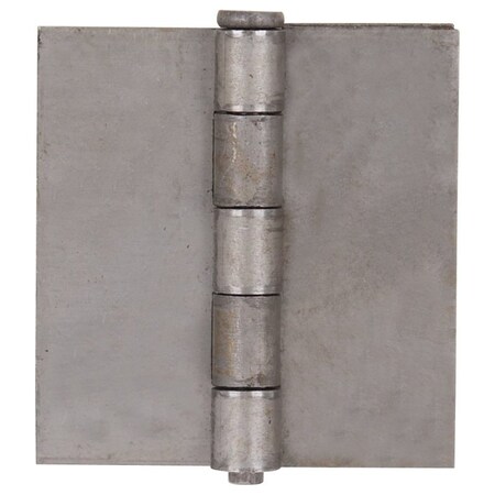 Prosource Door Hinge, 2-1/2 in W Door Leaf, 2-1/2 in H Door Leaf, 2.2 mm Thick Door Leaf, Steel, Plain Steel LR-018-PS