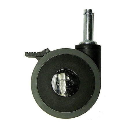 Alco Stem Caster, 3 in dia., Face Brake 1123551