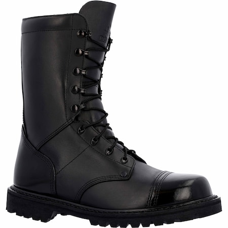 Rocky Jump Boot, Leather Upper, Rubber Outsole, Black, 5.5 W RKC147