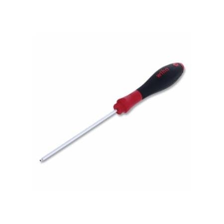 Wiha SoftFinish Ball End Screwdriver, 3.9 in blade, CVM Steel 817-36720
