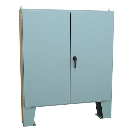 Hammond Handle Electrical Enclosure, 60 in H, 11 in D, 60 in W, 12, Steel 1422D10F