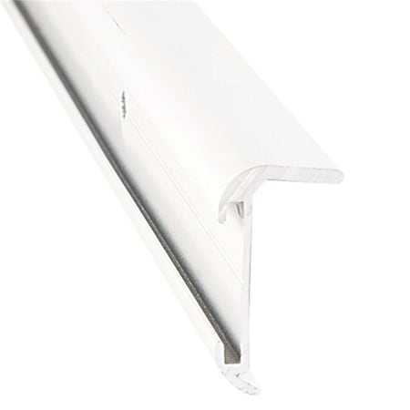 Strike3 16 ft. Polar White Aluminum Insert Corner Molding ST756734