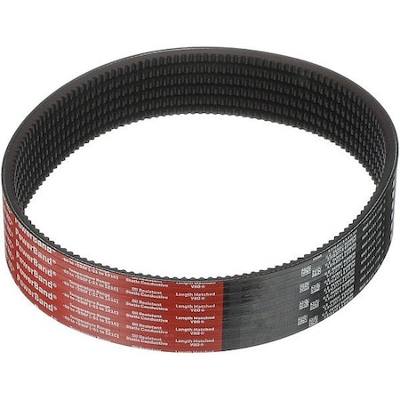 Gates 5VX1060 V-Belt, 106 in Outside Length, 4 1/16 in Top Width, 0.547 in Thickness 6/5VX1060