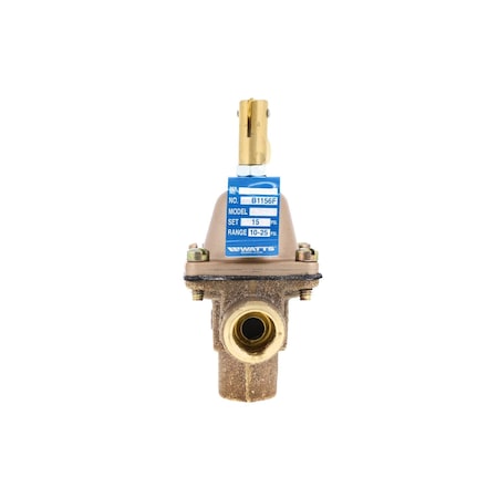 Watts Pressure Regulator, Adj 10-25, 1/2" 0386423