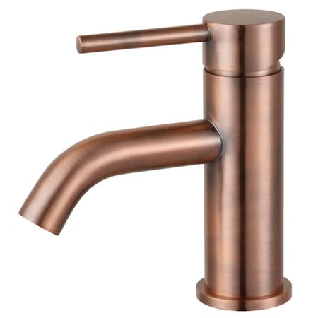 Clean Choice Concord Single-Handle Bathroom Faucet with Push Pop-Up, Antique Copper CL2599881