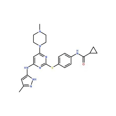 Ak Scientific Tozasertib (250mg), CAS 639089-54-6 W9901-250mg