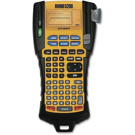 Dymo Rhino 5200 Industrial Label Maker, 5 Lines, 6.12 x 11.25 x 3.5 1755749