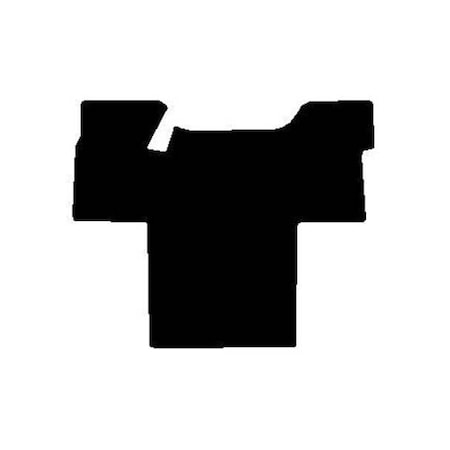 Replacement For Peterbilt 579 Year 2013 Black Front Floor Mat
